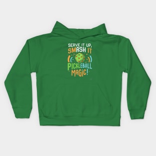 Pickleball Magic Kids Hoodie